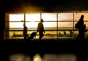 Canva - Silhouette of Travelers in the Airport