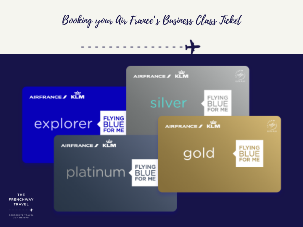 La classe affaires d'Air France Air France's Business Class