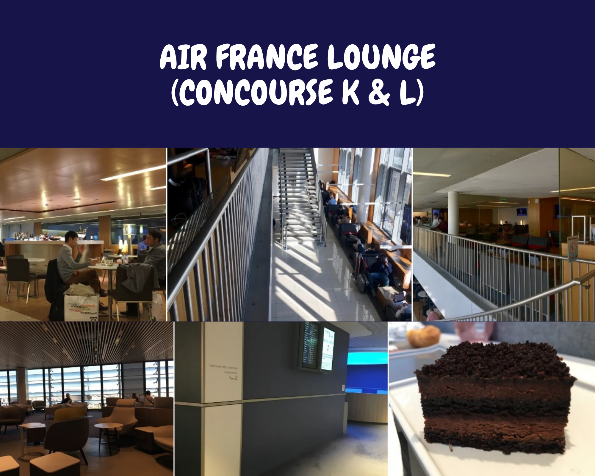 Air France Lounge Concourse K & L