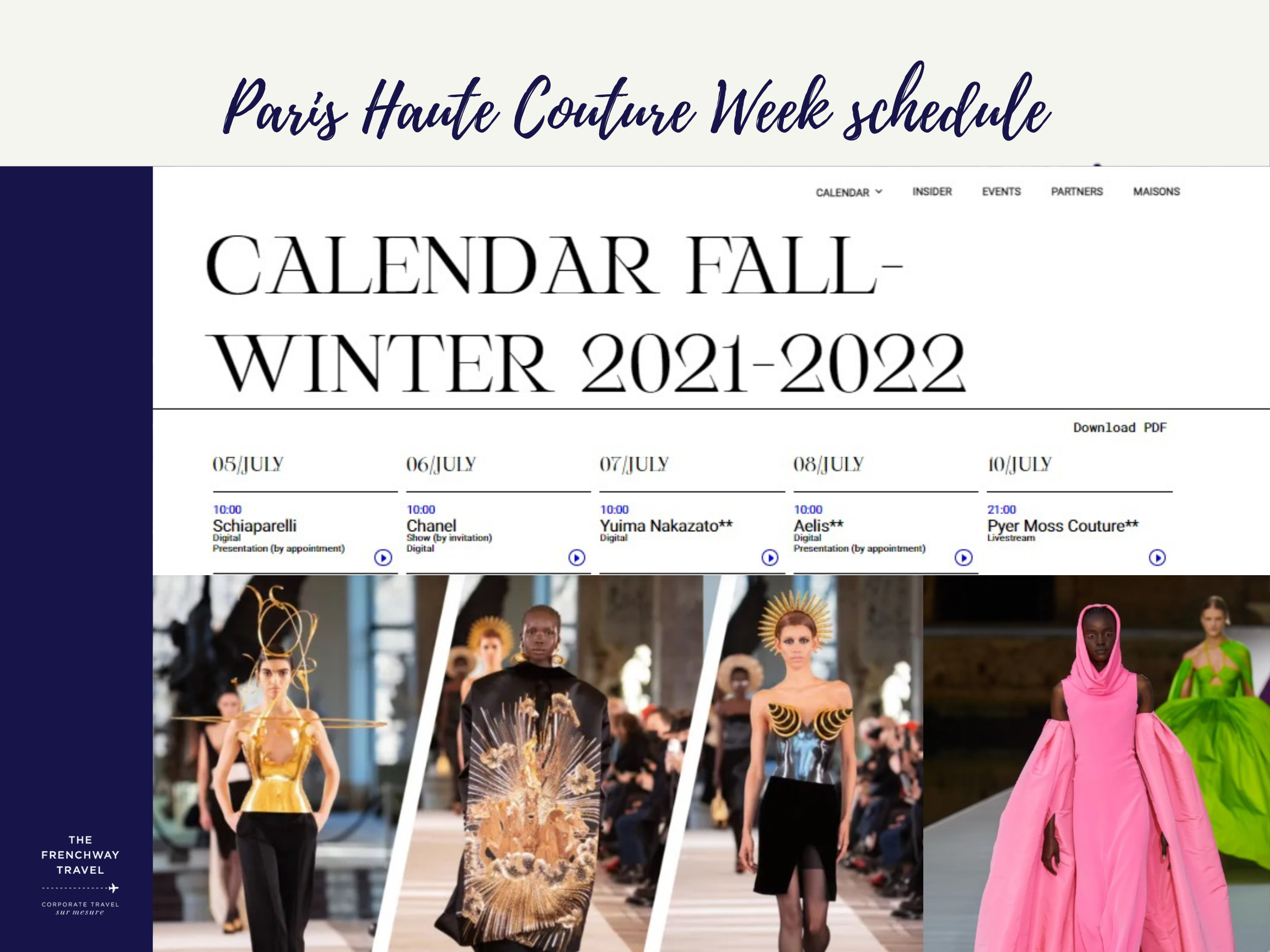 Paris Fashion Week Dates: Location, Haute Couture & Overview - FIV