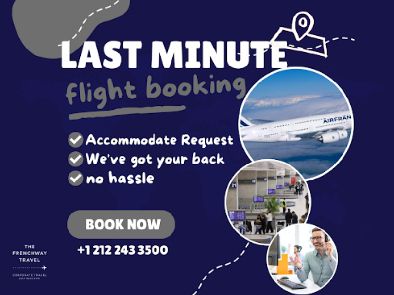 Last-minute Flight Booking