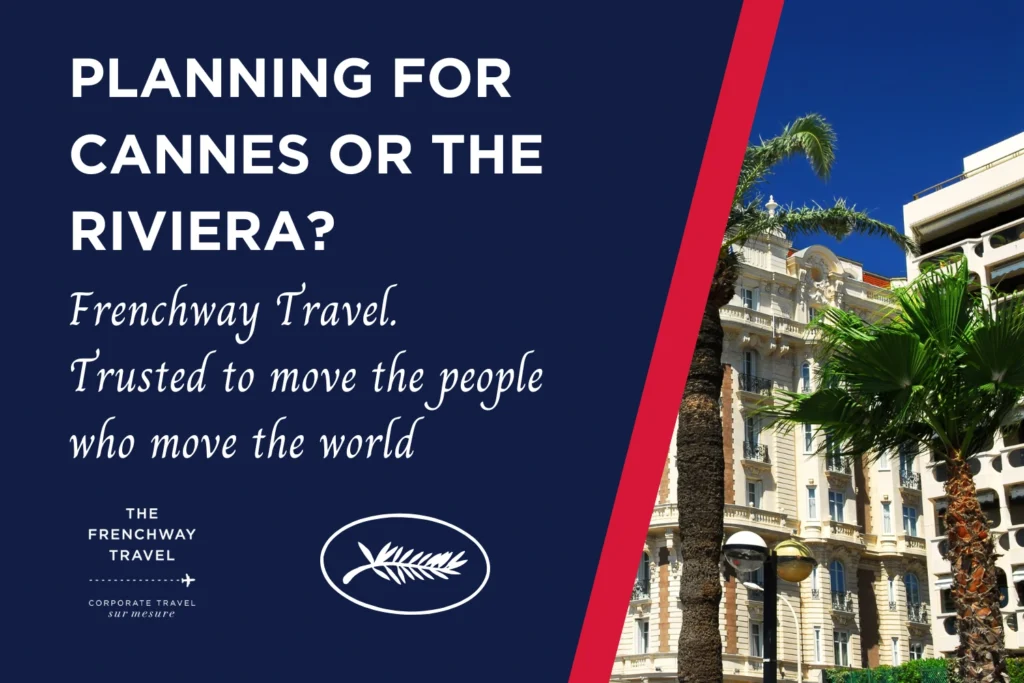 Frenchway Travel services for Cannes and the Riviera with signature branding