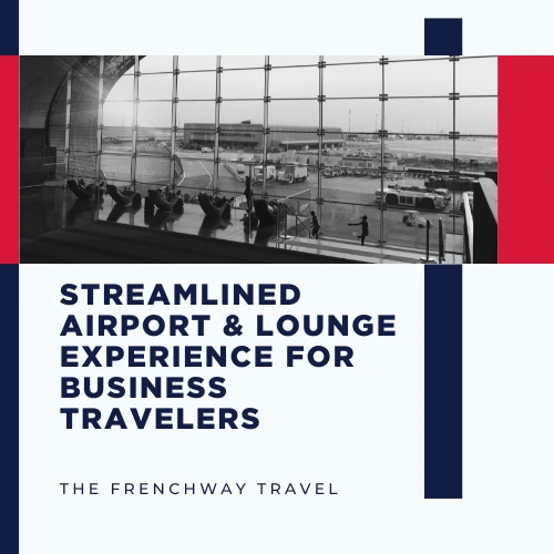Streamlined airport and lounge access for business travelers on Air France flights