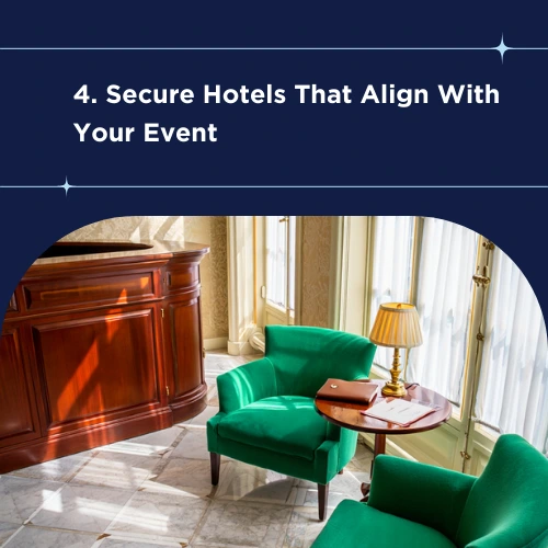 Elegant hotel lounge with natural light and classic interior