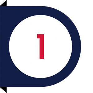 Number 1 badge for a VIP talent travel checklist section.